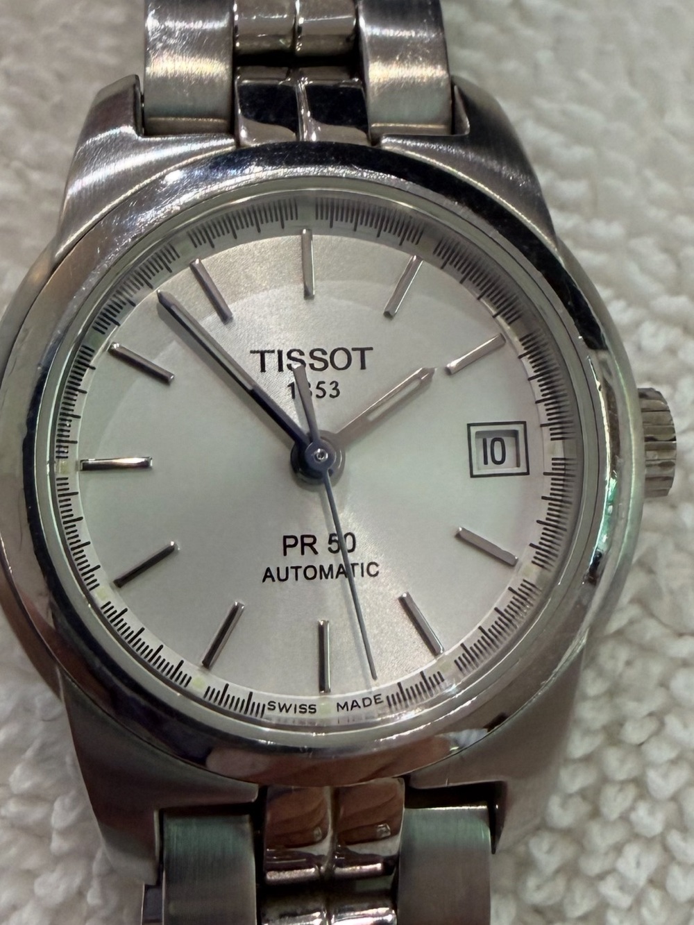 Tissot Silver Dial PR 50 Automatic Watch